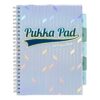 Caiet cu spirala si separatoare Pukka Pad Project Book Glee dictando A4, albastru deschis 3006-GLE