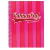 Caiet cu spirala Pukka Pad Vogue, 200 pag dictando A4, roz 8541-VOG