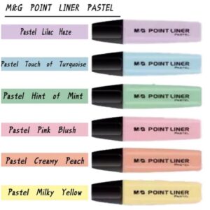 M&G Textmarker pastel, parfumat, portocaliu AHM21578/550100H
