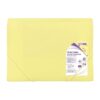 Mapa Strigo A4 cu elastic, PASTEL GALBEN SF045