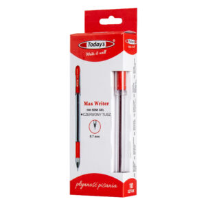 Pix TODAYS MAX WRITER semigel, rosu, 0.7 mm 79040