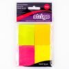 Notite Adezive Strigo, 4 paduri, 50X37.5mm ,200 File, Neon SSN005