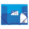 Mapa Strigo A4 cu elastic, albastru SF026