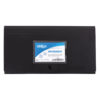 Mapa plic cu capsa DL 6 compartimente colorate, Strigo negru SF030