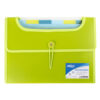 Mapa Strigo Plastic Extensibil A4 6 Compartimente Verde SF033