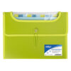 Mapa Strigo Plastic Extensibil A4 12 Compartimente Verde SF037