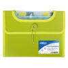 Mapa Strigo Plastic Extensibil A5 6 Compartimente Verde SF041