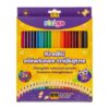 Creioane colorate Strigo, 24 culori, cu ascutitoare SSC115