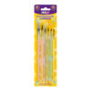 Pensule Strigo din lemn, Pastel, 6 bucati SSC175