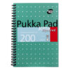 Caiet cu spirala Pukka Pad Metallic Jotta matematica A5, 200 file, hartie 80 g, coperti cartonate JM021SQ