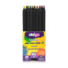 Creioane colorate Strigo, multicolor, lemn negru, SSC111
