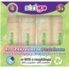 Set 4 evidentiatoare Strigo Eco-Friendly, PASTEL, piersica, verde, albastru, roz SSC342