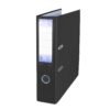 Biblioraft plastifiat PP 75mm black B100Black