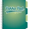 Caiet cu spirala si separatoare Pukka Pad Project Book, format B5, matematica, hartie 80g, 3103(DL)-WPC