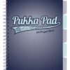 Caiet cu spirala si separatoare Pukka Pad Project Book, format A4, matematica, hartie 80g, 3109(NY)-WPC