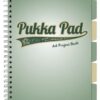 Caiet cu spirala si separatoare Pukka Pad Project Book, format A4, matematica, hartie 80g, 3116(SE)-WPC