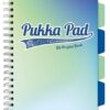 Caiet cu spirala si separatoare Pukka Pad Project Book, format B5, matematica, hartie 80g, 3118(SM)-WPC
