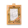 PLANȘĂ FUNNY MAT -WASHABLE ART - HENRİ MATISSSE - PISICA CU PESTE ROSU + CADOU SET INSTRUMENTE DE COLORAT, SFU0003