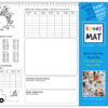 PLANȘĂ FUNNY MAT - BIROUL MEU2+ CADOU SET INSTRUMENTE DE COLORAT, SFU1001