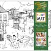PLANȘĂ FUNNY MAT - VIATA DE FERMA + CADOU SET INSTRUMENTE DE COLORAT, SFU1136