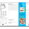 PLANȘĂ FUNNY MAT - BIROUL MEU1+ CADOU SET INSTRUMENTE DE COLORAT, SFU1141