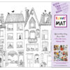 PLANȘĂ FUNNY MAT - BARZA PE ACOPERIS + CADOU SET INSTRUMENTE DE COLORAT, SFU1143