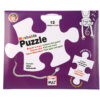 FUNNY MAT PUZZLE - ANIMALE DRAGUTE - 12 PIESE + CADOU SET INSTRUMENTE DE COLORAT, SFU3148