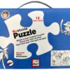 FUNNY MAT PUZZLE - INSULA PIRATILOR - 12 PIESE- IN GENTUTA+ CADOU SET INSTRUMENTE DE COLORAT, SFU3153