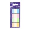 Etichete Indexare Strigo cu riglă 4x20 file, culori Pastel, 42x25mm SSN018