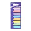 Etichete Indexare Strigo cu riglă 8x20 file, culori Pastel, 45x12mm SSN040