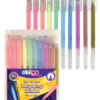 Pixuri cu gel triungiulare  Strigo, 10 culori, 0.6mm SSC381