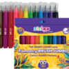 Carioci Strigo Jumbo pensula, 12 culori pe baza de apa, 1-5.7mm SSC348
