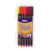 Fineliner Strigo triunghiulare 12 culori, 0.4mm SSC349