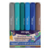 Markere acrilice Strigo tip pensula, 6 culori, SSC436