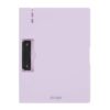 Clipboard Strigo vertical A4 cu clip metalic lateral, suport stilou, mov SF056