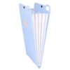 Organizator Strigo, PP, A4, vertical, 5 separatoare, inchidere capsa, albastru SF067