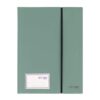 Mapa Strigo, PP, A4, cu elastic, 20 folii protectie, verde deschis SF089