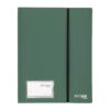 Mapa Strigo, PP, A4, cu elastic, 40 folii protectie , verde inchis SF093