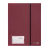 Mapa Strigo, PP, A4, cu elastic, 40 folii protectie, maro SF094