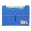 Mapa Strigo Plastic Extensibil A4, 6 Compartimente, albastru SF102