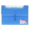 Mapa Strigo Plastic Extensibil A4, 12 Compartimente, albastru SF104