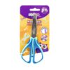 Foarfeca scolara Strigo, varf ratunjit, otel inoxidabil, grip cauciucat, bleumarin, SSC368