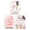 Set 3 pungi hartie 18x23(h)x10cm 210 gsm. PART005