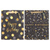 Set 2 pungi hartie 18x23(h)x10cm 210 gsm. PART033