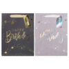 Set 2 pungi hartie 18x23(h)x10cm 210 gsm. PART036