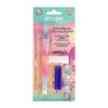 Stilou Strigo cerneala cu stergere + 2 rezerve + dispozitiv curatare, in blister, Gradient SSC468