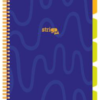 Caiet cu spirala si separatoare, STRIGO PADS Project Book Neon, A4, Dictando, PADS081