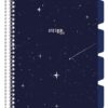 Caiet cu spirala si separatoare, STRIGO PADS Project Book SKY,  A4, Matematica, PADS005