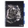 Caiet cu spirala si separatoare, STRIGO PADS Project Book TIGRU, A4, Matematica, PADS020
