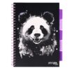 Caiet cu spirala si separatoare, STRIGO PADS Project Book PANDA, A4, Dictando, PADS093
